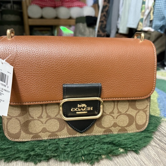 Coach Large Morgan Square Crossbody Bag - Picture 1 of 10